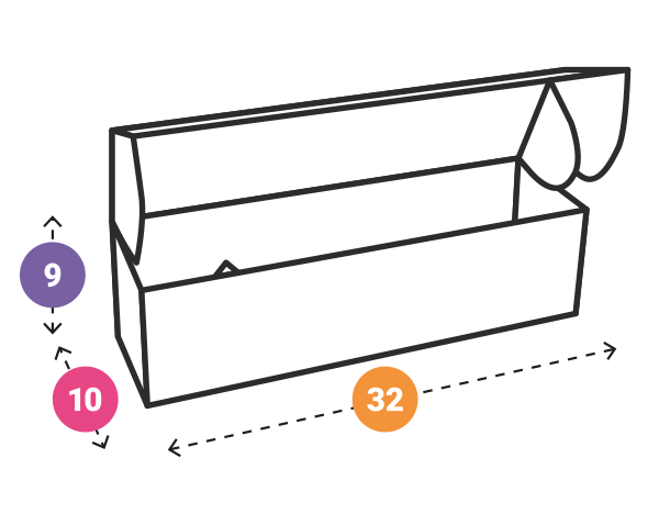 Scatola valigetta orizzontale 1 bottiglia