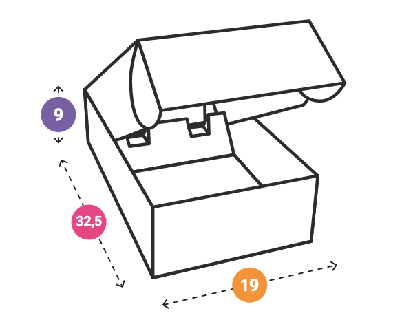 Scatola valigetta 2 bottiglie
