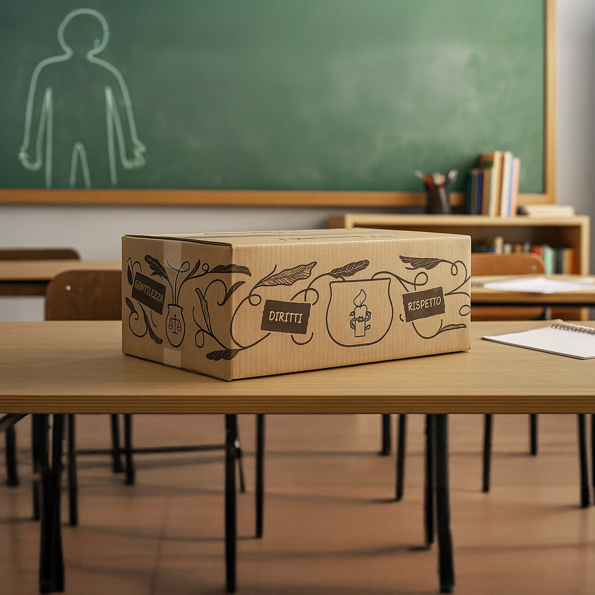 Scatola americana personalizzata