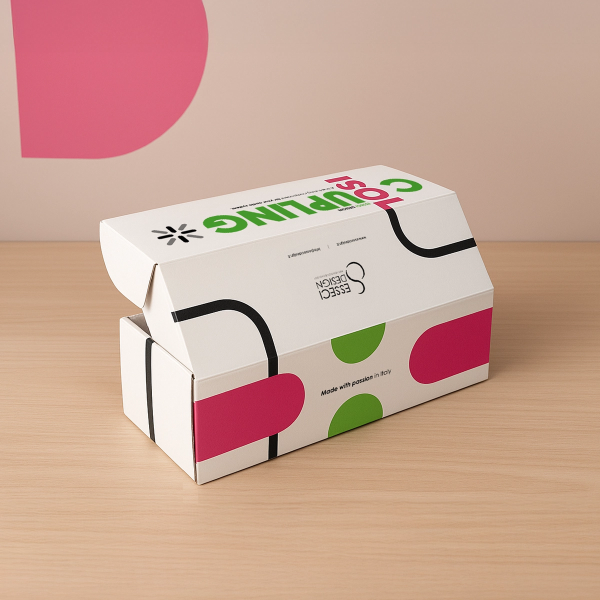 Scatola fustellata personalizzata