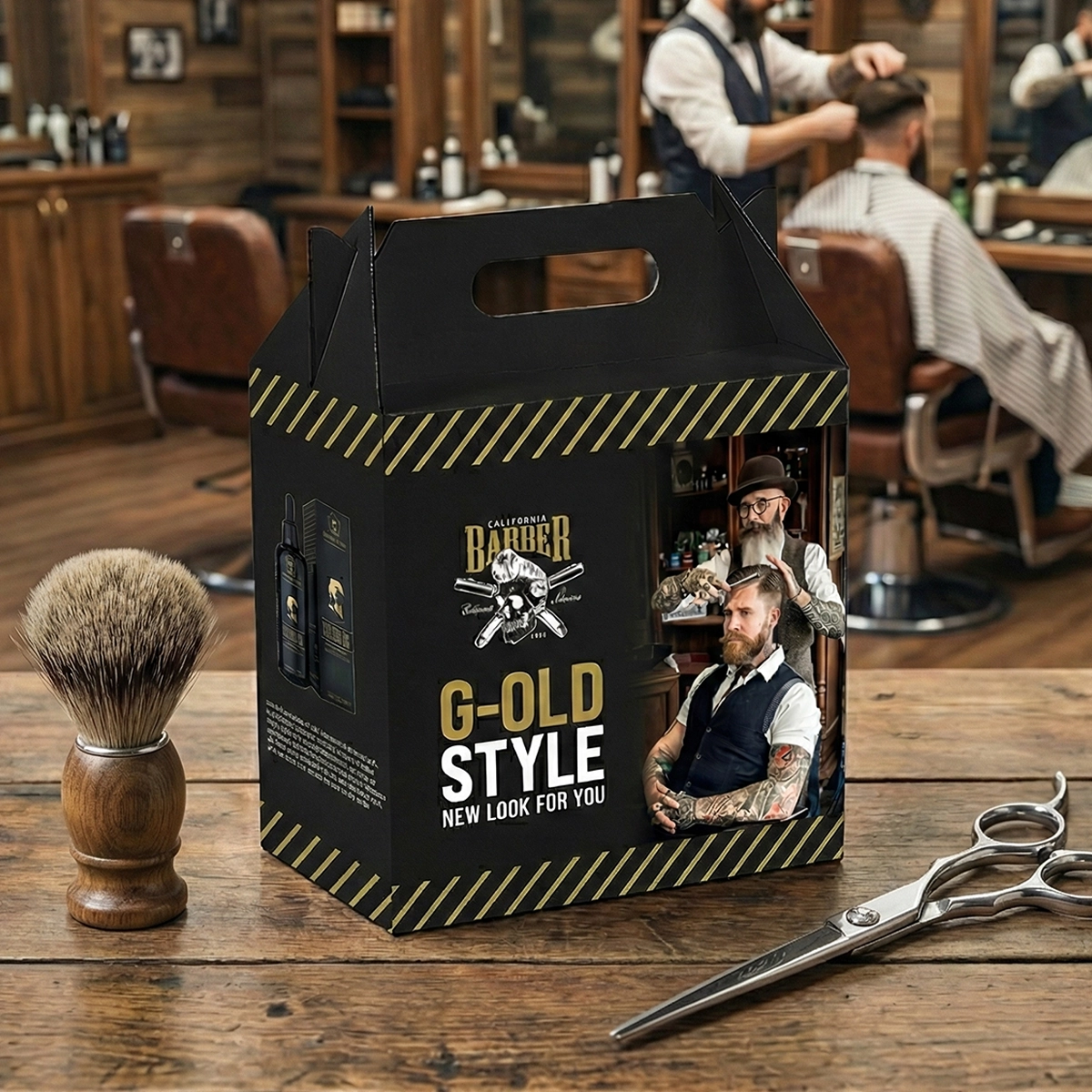 Scatola con maniglia