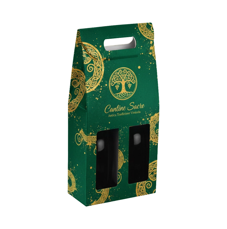 Scatola bottiglia 2 posti