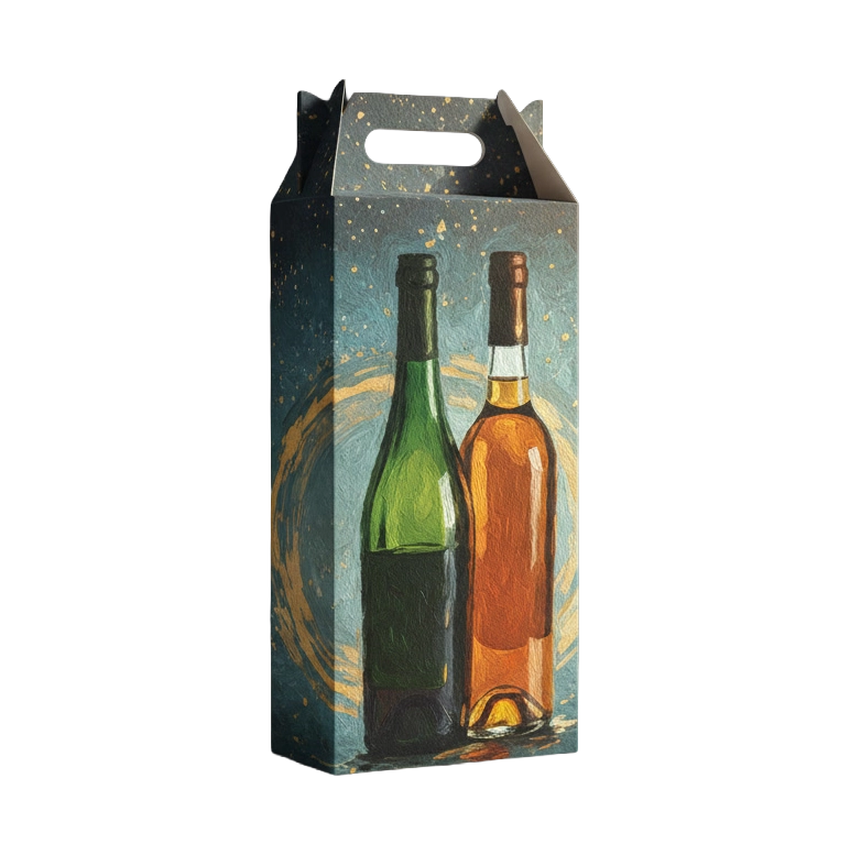 Scatola bottiglia 2 posti