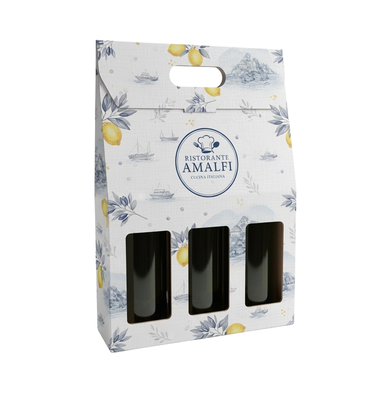 Scatola bottiglia 3 posti