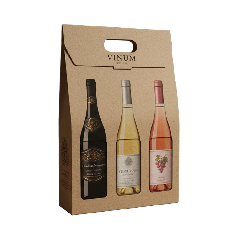 Scatola bottiglia 3 posti