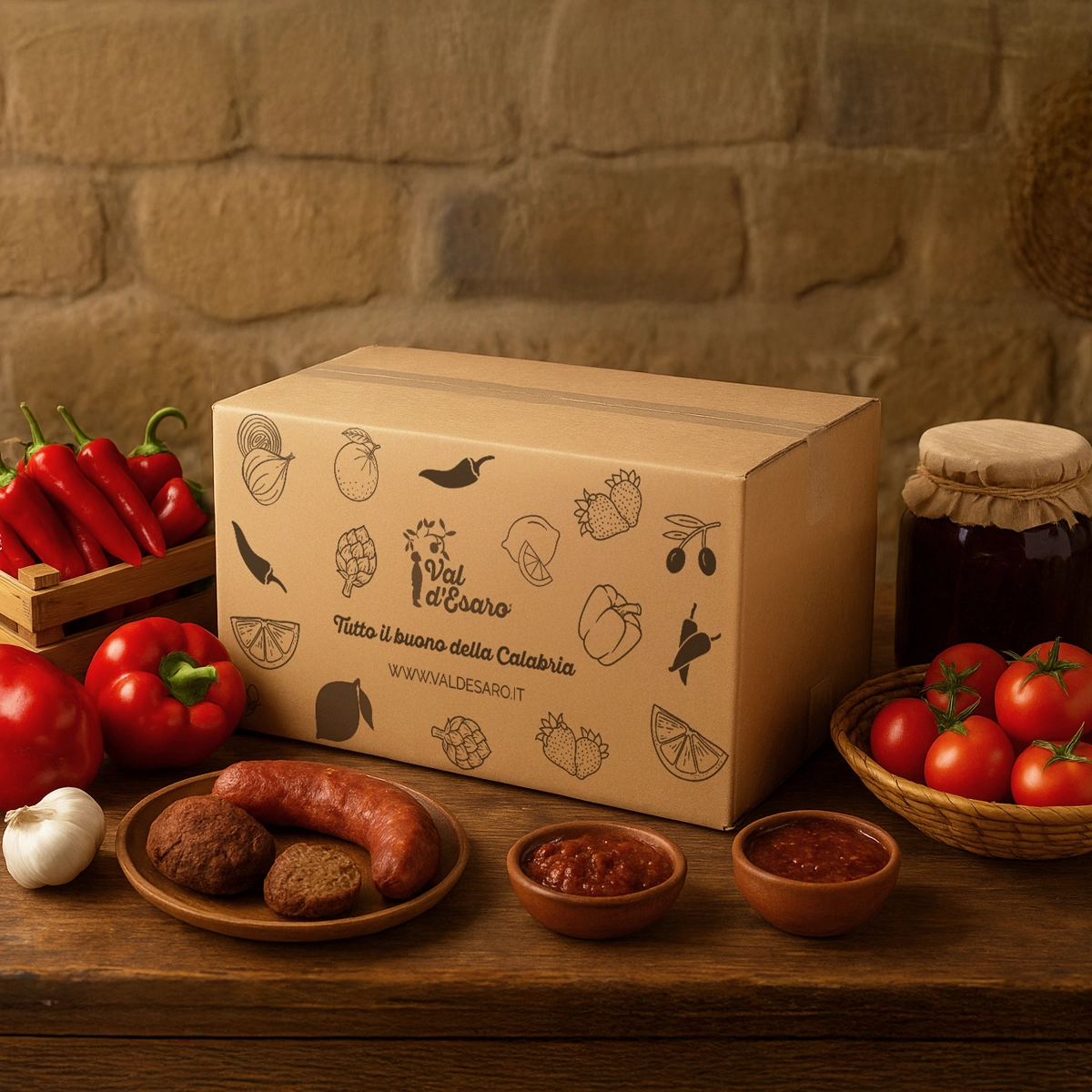 Scatola americana personalizzata