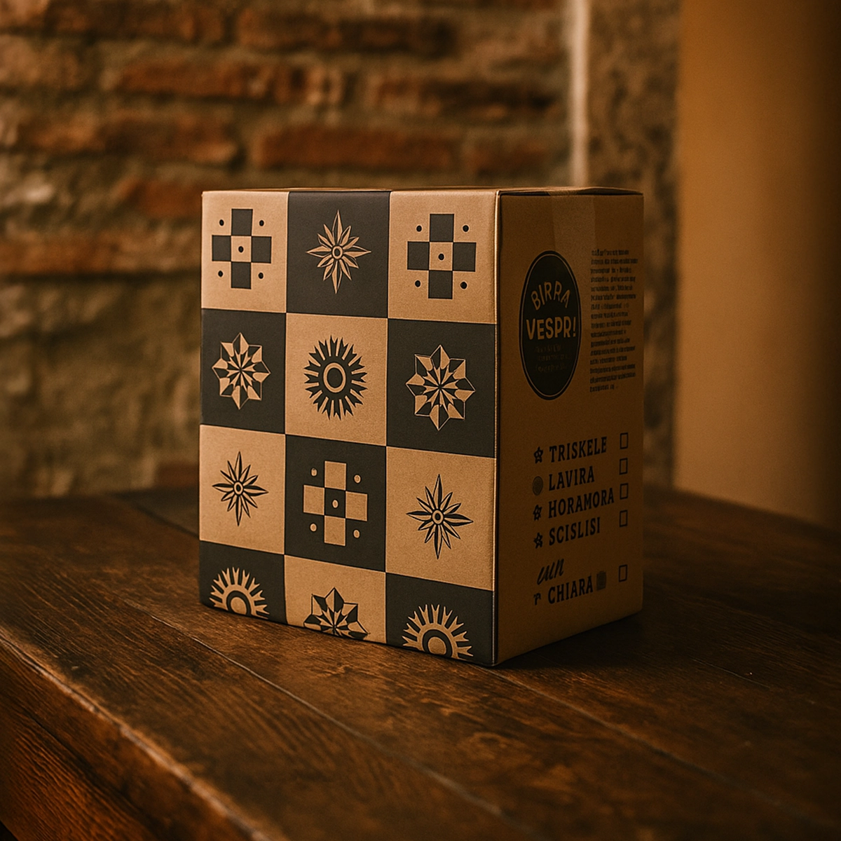 Scatola americana personalizzata