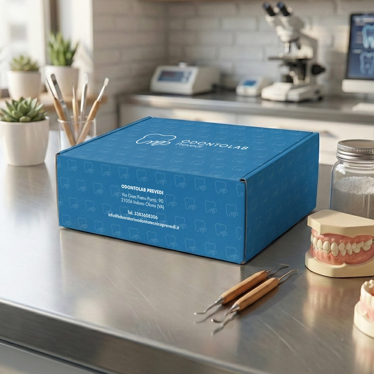 Scatola fustellata personalizzata