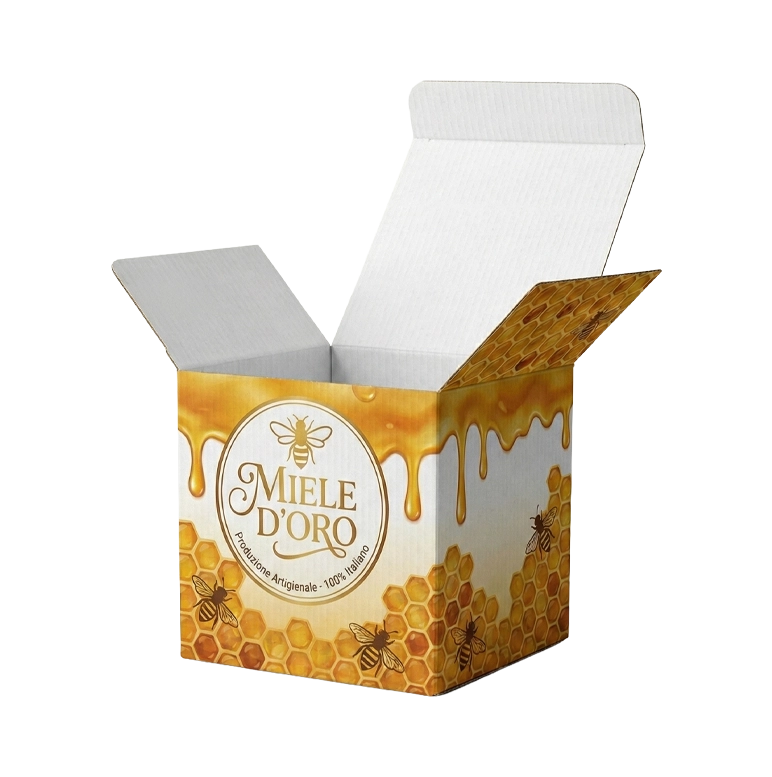 Scatola atuccio in cartone ondulato