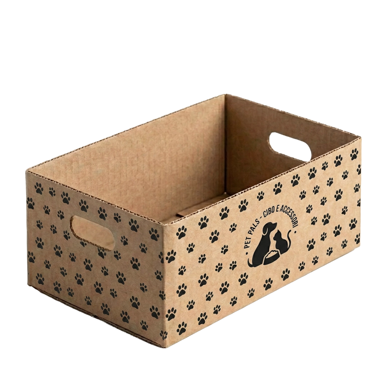 Scatola americana con maniglie