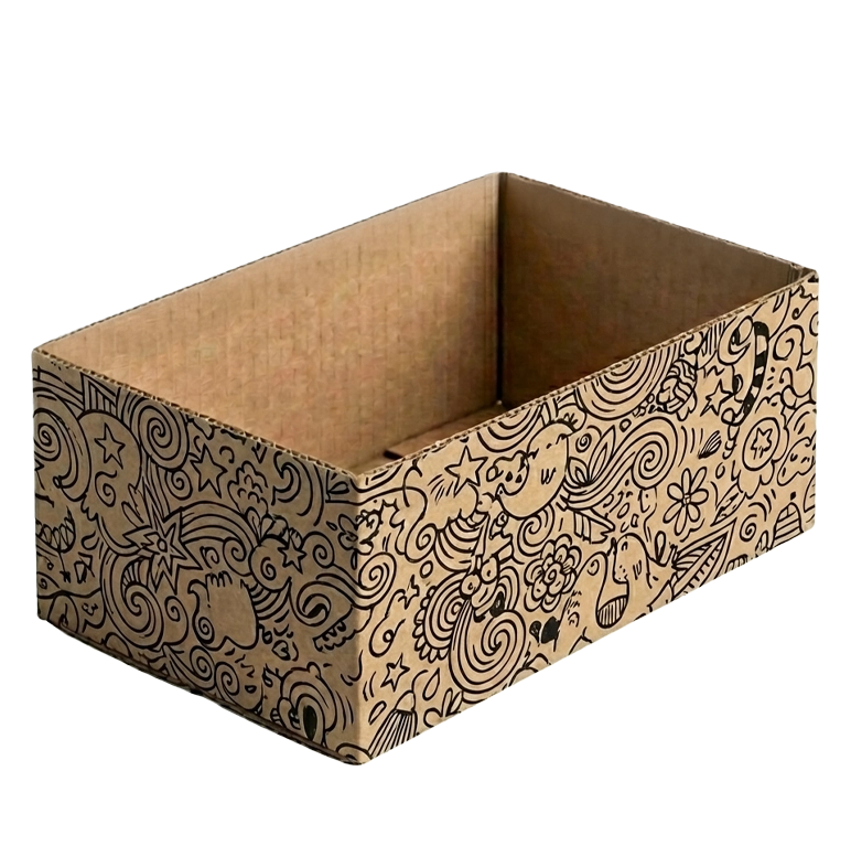 Scatola americana con maniglie