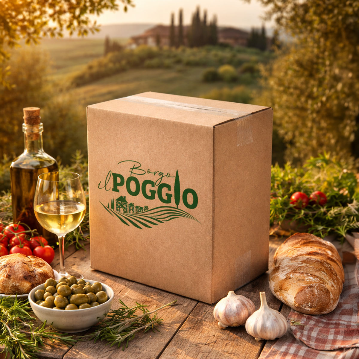 Scatola americana personalizzata