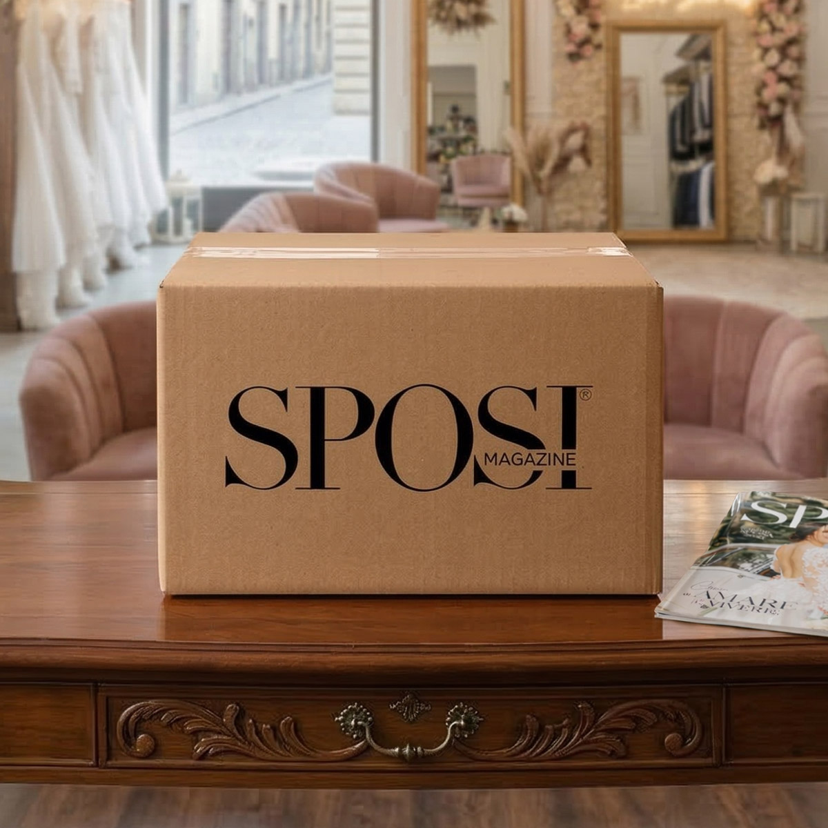 Scatola americana personalizzata