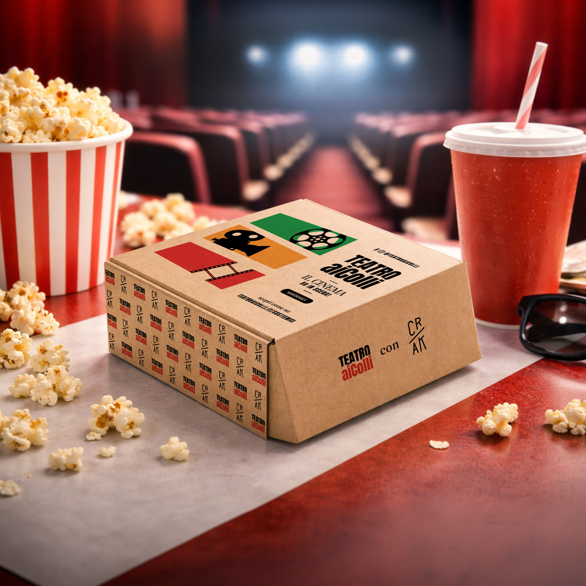 Scatola fustellata personalizzata