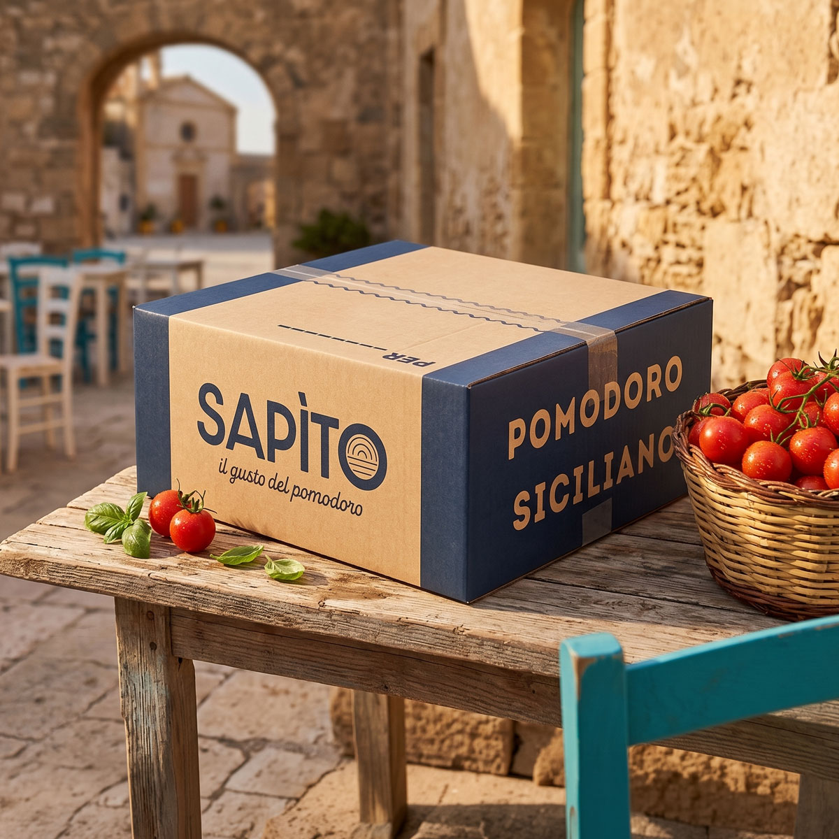 Scatola americana personalizzata