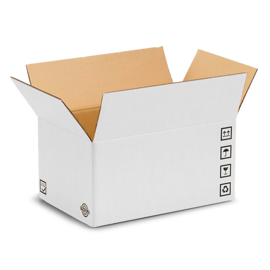Scatole Per Pacchi Da Spedire Scatole Cartone Bianche 30x30x30cm