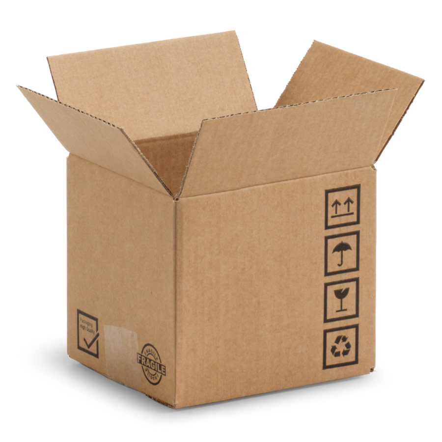 Scatole Cartone Avana 25x25x25cm Scatoloni Imballaggio Spedizioni Cartoni Trasloco Scatoli In Cartone Ondulato Leggere Solide E Resistenti - Set Da 20 - Made In Italy - Foto 9