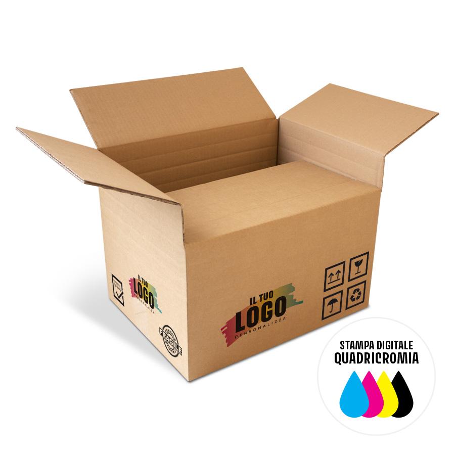 Scatola Pieghevole Lino Bianco 12x12x8 | Denaro Distribuzione - Foto 2