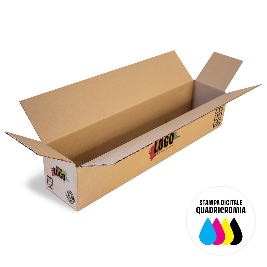 Carta Regalo Scatole Da Spedizione In Cartone Ondulato Kraft, Misura 8x6x6 Pollici - Scegli Quantità Da 25 A 200! Scatole E-commerce - Foto 4