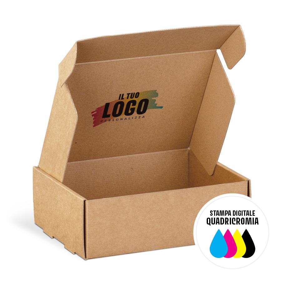 100 Scatole Fustellate Ultra Piatte – 35x25x2 Cm, Formato A4, Cartone Ondulato, Ideali Per Spedizioni