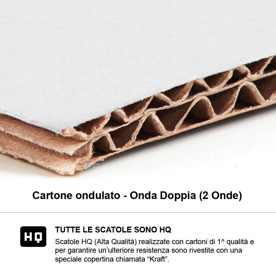 Scatole Ondulate Per Trasloco E Spedizioni - 24x12x12 Pollici - Pacco Da 25 Pezzi
