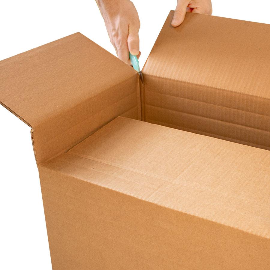 Scatole Ad Altezza Variabile Propac Z-BOYV40 - Set Di 15, Dimensioni 45x25 Cm, Altezza 22-37 Cm - Foto 10